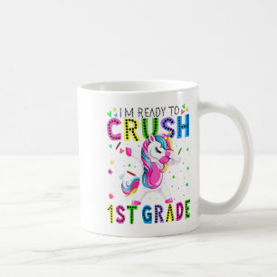 I'm Ready For First Grade Back To School 1st Grade Coffee Mug