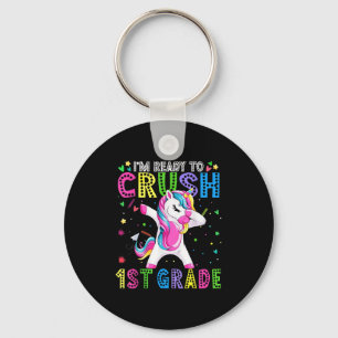 Im Ready For First Grade Back To School 1st Grade  Key Ring