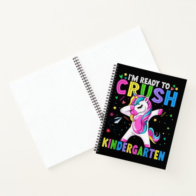 I'm Ready For Kindergarten Back To School Notebook (Inside)
