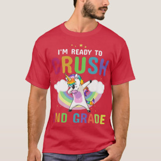 I'm Ready to Crush 2nd Grade Back to School Unicor T-Shirt