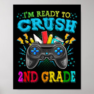 I'm Ready To Crush 2nd Grade Back To School Video  Poster