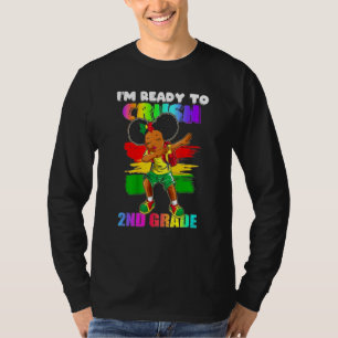 Im Ready To Crush 2nd Grade Dabbing Back To School T-Shirt