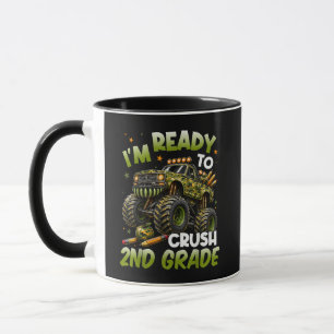 I'm Ready to Crush 2nd Grade Monster Truck Mug