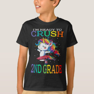 I'm Ready To Crush 2nd Grade Unicorn T-Shirt