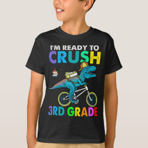 I'm Ready To Crush 3rd Grade Boys Back To School T-Shirt