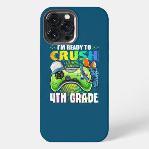 I'm Ready to Crush 4th Grade Back to School Video iPhone 13 Pro Max Case