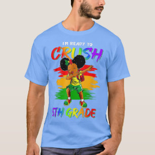 I'm Ready To Crush 5th Grade Back To School Dabbin T-Shirt