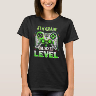 I'm Ready To Crush 8th Grade Back To School Video  T-Shirt