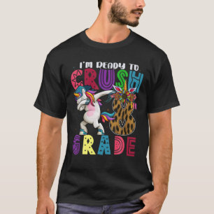 I'm Ready To Crush 8Th Grade Teacher Kids Back To T-Shirt