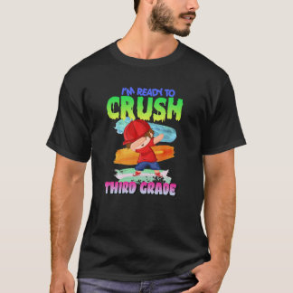 I'm Ready To Crush First Grade Black Dab Boy T-Shirt