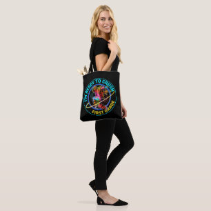 I'm ready to crush first grade tote bag