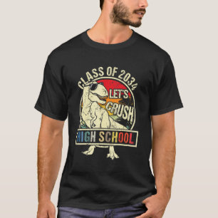 I'm Ready To Crush High School Dinosaur Boys Back  T-Shirt