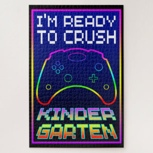 I'M READY TO CRUSH KINDER GARTEN JIGSAW PUZZLE
