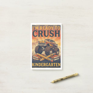 I'm Ready to Crush Kindergarten Post-it Notes