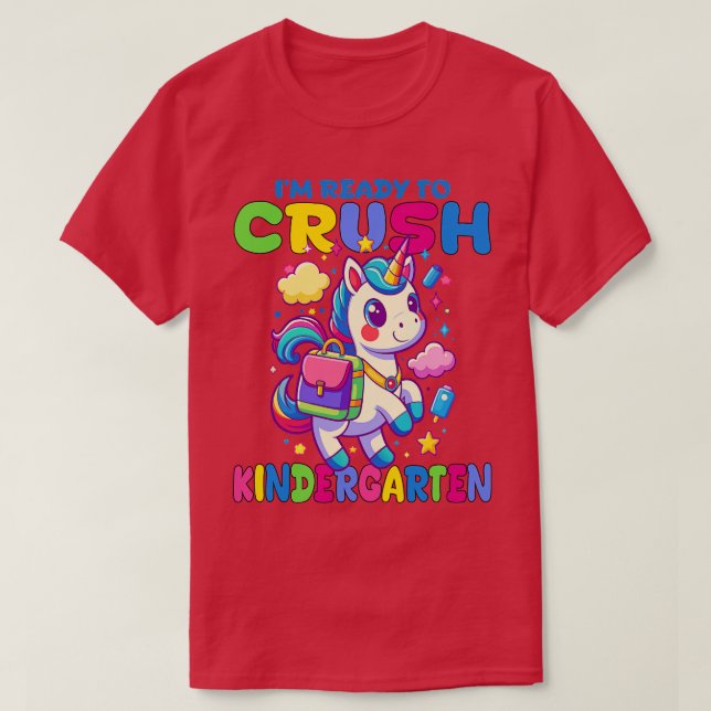 Im Ready To Crush Kindergarten T-Shirt (Design Front)