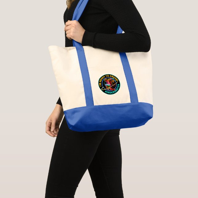 I'm ready to crush kindergarten tote bag (Front (Product))
