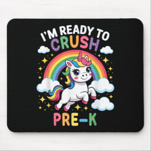 Im Ready To Crush Pre-k First Day Back To School P Mouse Pad