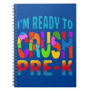 im ready to crush pre k notebook