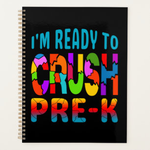 im ready to crush pre k  planner