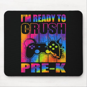 Im Ready To Crush Prek Back To School Video Game Mouse Pad