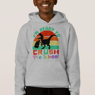 I'M READY TO CRUSH PRESCHOOL - COOL DINOSAUR
