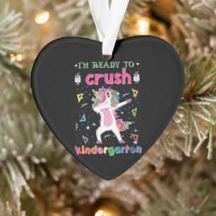 I'm Ready To Crush The Kindergarten Ornament