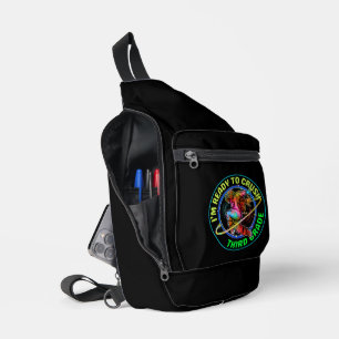 I'm ready to crush third grade sling bag