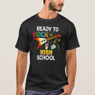 I'm Ready To Rock High School Back To School Guita T-Shirt