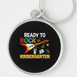 I'm Ready To Rock Kindergarten Back To School Key Ring
