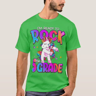 Im Readyo Rock 5th Grade Unicorn Backo gift T-Shirt