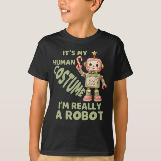 I'm Really A Robot, Festive Robots Christmas T-Shirt