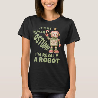 I'm Really A Robot, Festive Robots Christmas T-Shirt