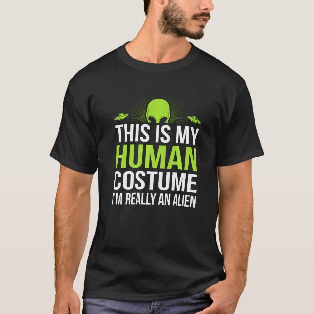 I'm Really An Alien  Alien Believe Space  Graphic  T-Shirt (Front)