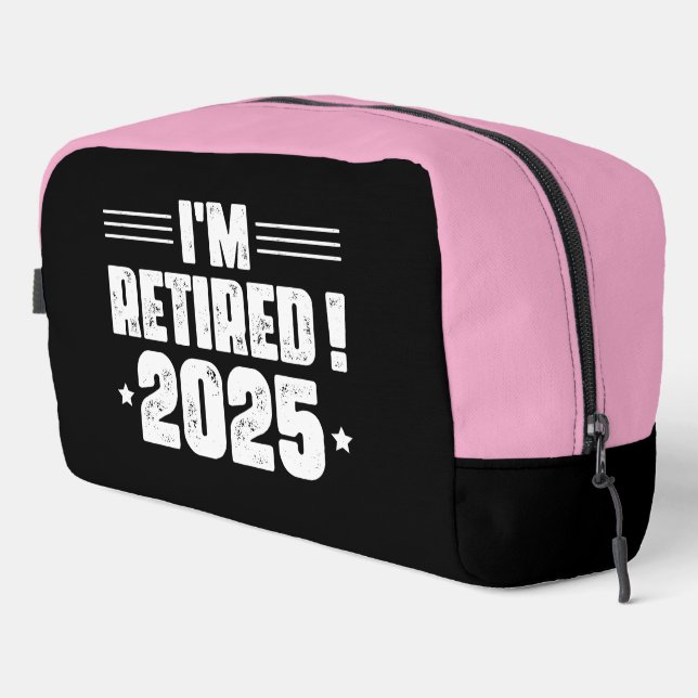I'm Retired! 2025 – Celebrate in Style Dopp Kit (Right Corner)