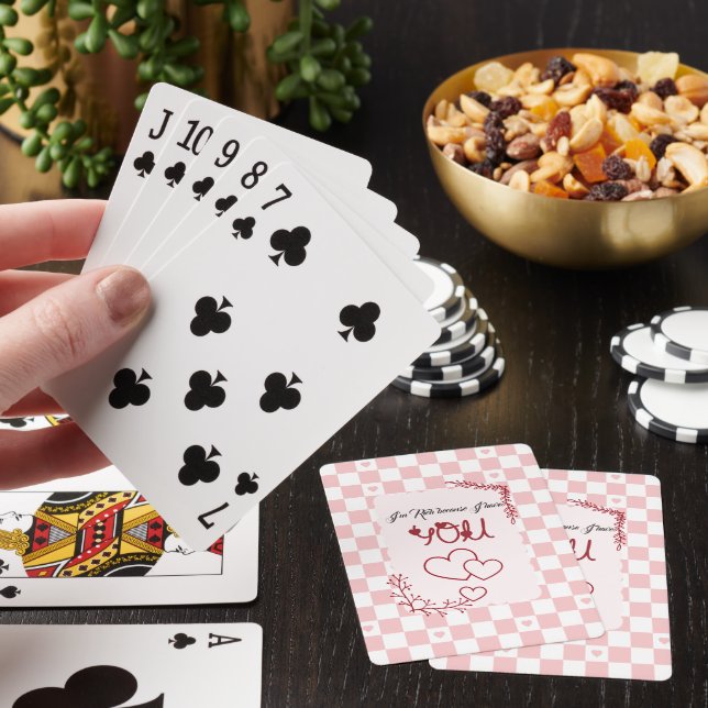 I'm Rich Because I Have You Valentine's Playing Cards (In Situ)