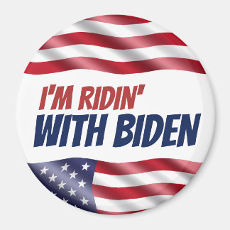 I'm Ridin with Biden Democrats Election 2024 Magnet