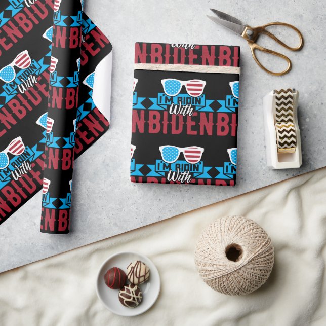 I'm Ridin With Biden Wrapping Paper (Crafts)