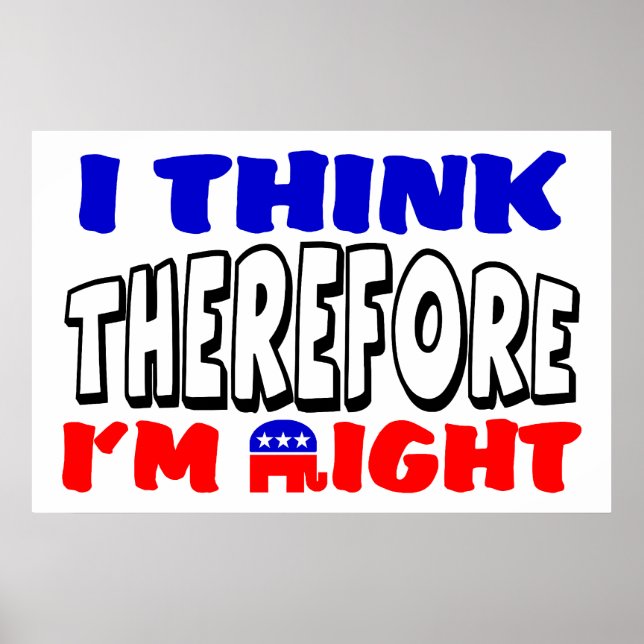 I'm Right! Poster (Front)