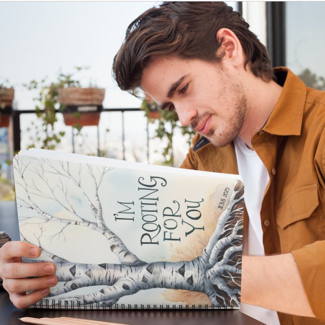 I'm Rooting For You Planner (Show your support with this personalized, "I'm rooting for you" planner! )