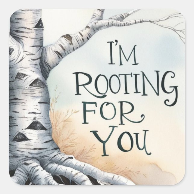 I'm Rooting For You Stickers (Front)