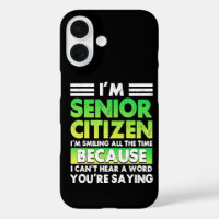 I'M Senior Citizen I'M Smiling All The Time Retro
