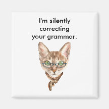 I'm Silently Correcting Your Grammar Magnet