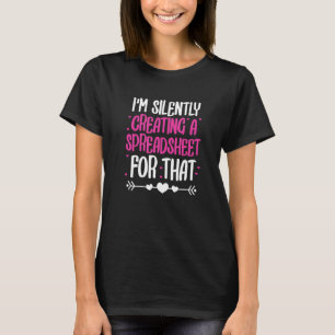 I'm silently creating a spreadsheet for that T-Shirt