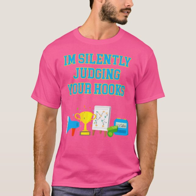 Im Silently Judging Your Hooks Boxing Coach Funny  T-Shirt (Front)