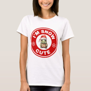 I'm snow Cute Snapping Turtle T-Shirt