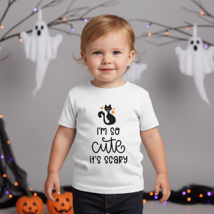 I'm So Cute It's Scary Halloween T-Shirt for Kids