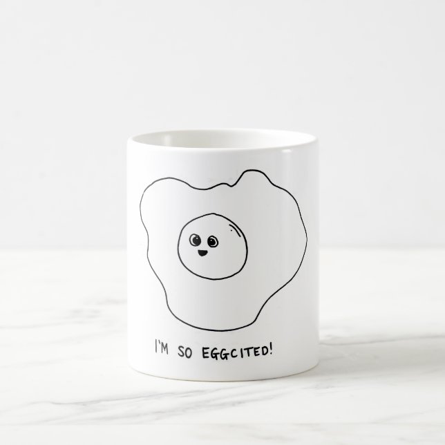 I'm So Eggcited Coffee Mug (Center)