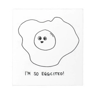 I'm So Eggcited Notepad