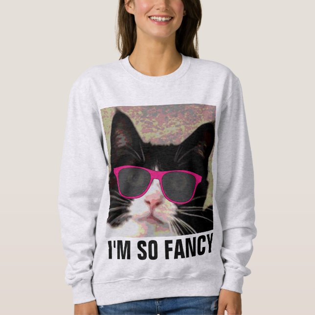 I'M SO FANCY CAT T-SHIRTS (Front)