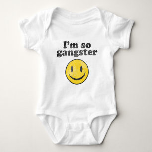 I'm So Gangster Baby Bodysuit